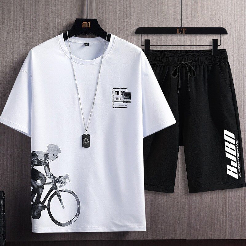 Printed Fashion Trendy Slim Fit Plus Size Sports