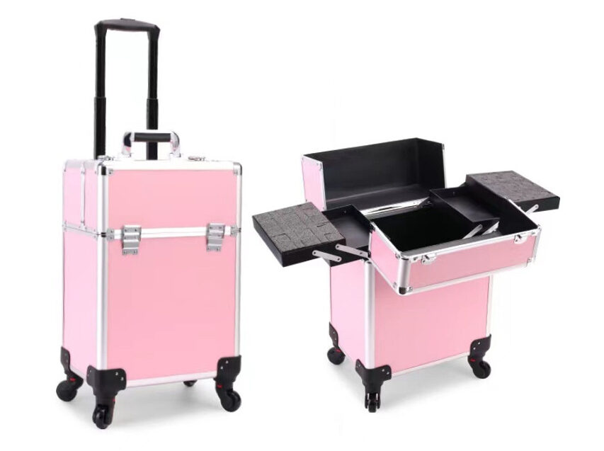 Large-capacity Make-up And Artist Trolley Storage Toolbox
