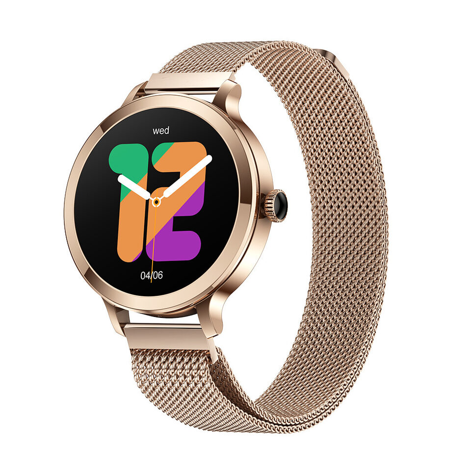 Women's Amoled Smart Bluetooth Calling Blood Pressure Heart