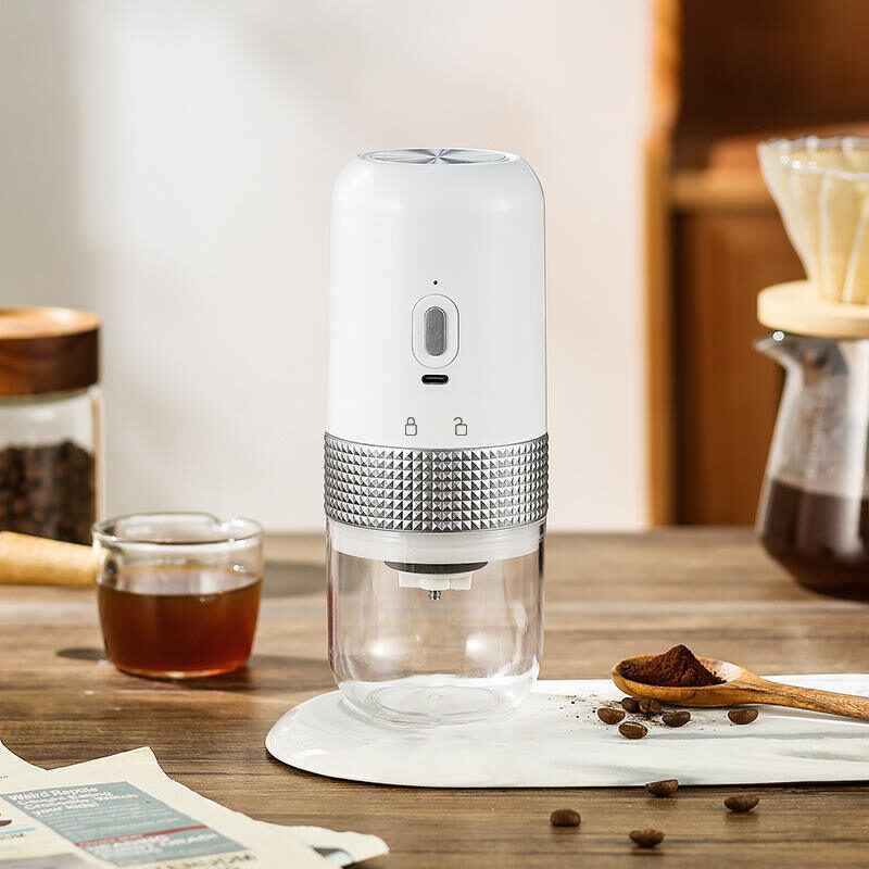 Electric Ceramic Coffee Grinder USB Charging Portable Outdoor