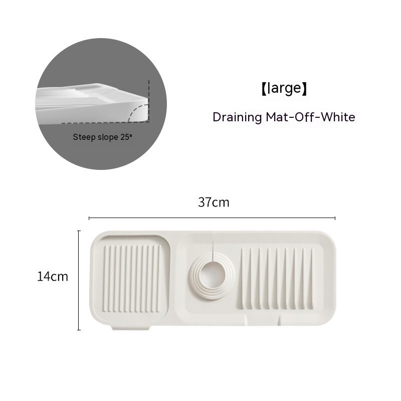 Silicone Faucet Pad Kitchen Gadgets Bathroom Mat Anti-splash