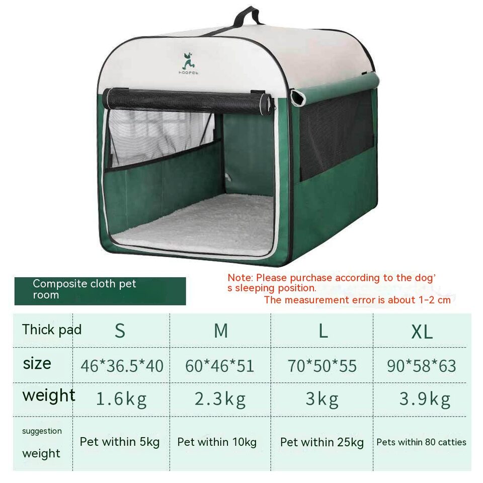Dog Kennel Warm Large House Winter Cage Indoor