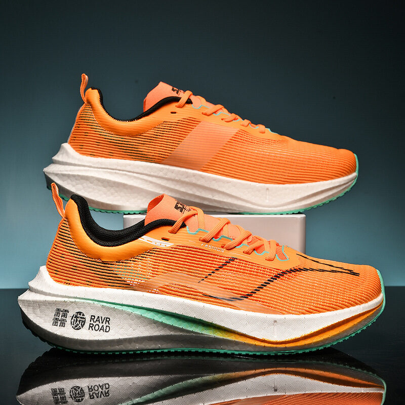 Shockproof Breathable Running Shoes Unisex Marathon Racing Soft