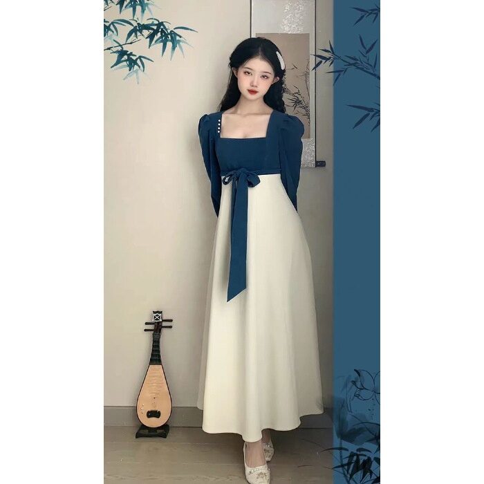 National Style New Chinese Spring And Autumn French