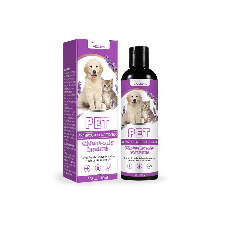 Pet Shampoo Bath Relieve Skin Itching Hair Soft