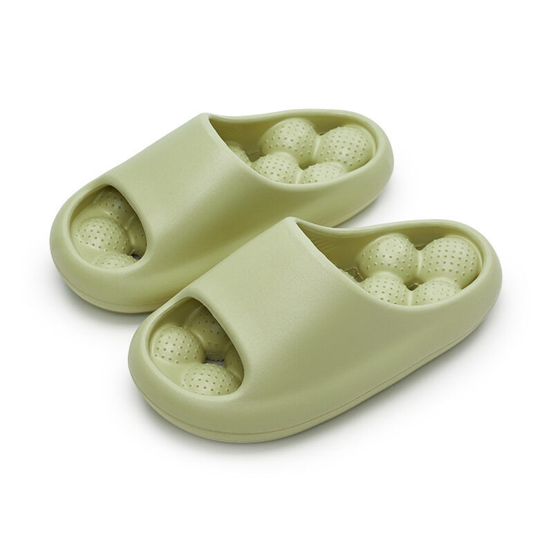 Ball Massage Sole Design Bathroom Slippers Women's House
