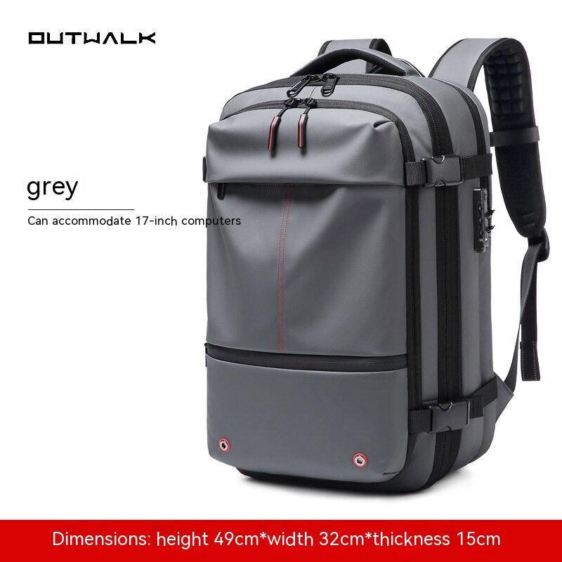 Travel Backpack Men's Business Multifunction Computer Bag Vacuum