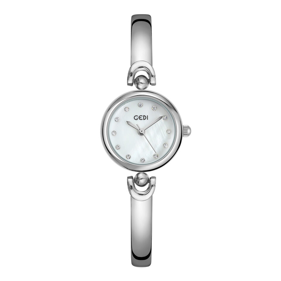 Simple Design Small Exquisite Round Dial Bangle Watch