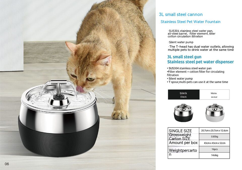 New Cat Water Dispenser Lock And Load Spray
