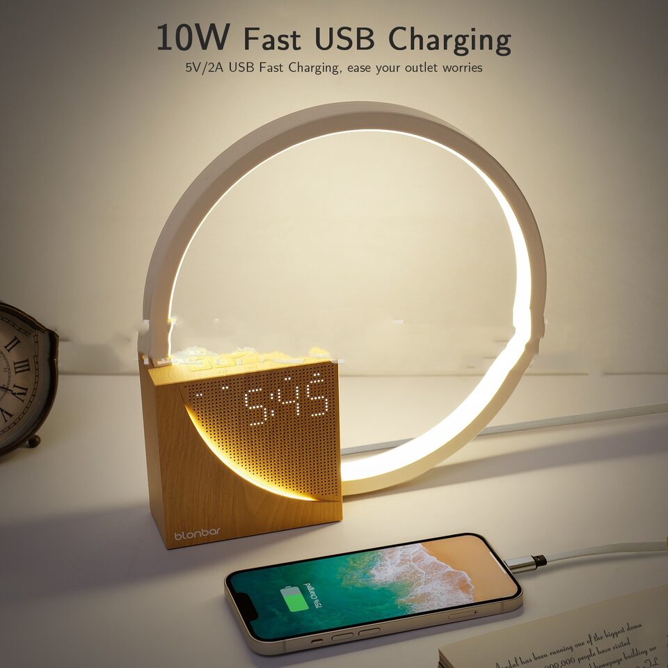 Bedside Lamp Touch Table With Natural Sounds