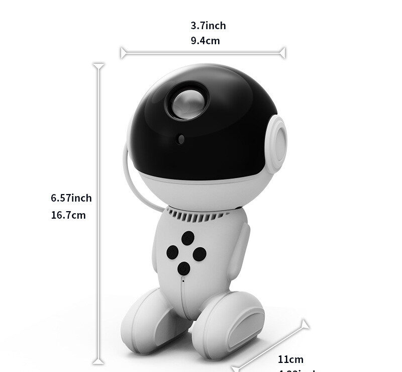 Robot Star Light Projection Lamp Starry Sky Mini