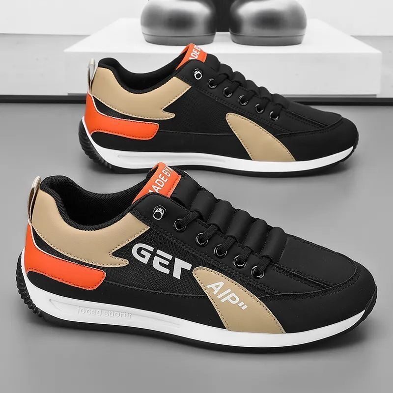 Men Sports Flat Shoes Comfortable Breathable Non-slip Wear-resistant