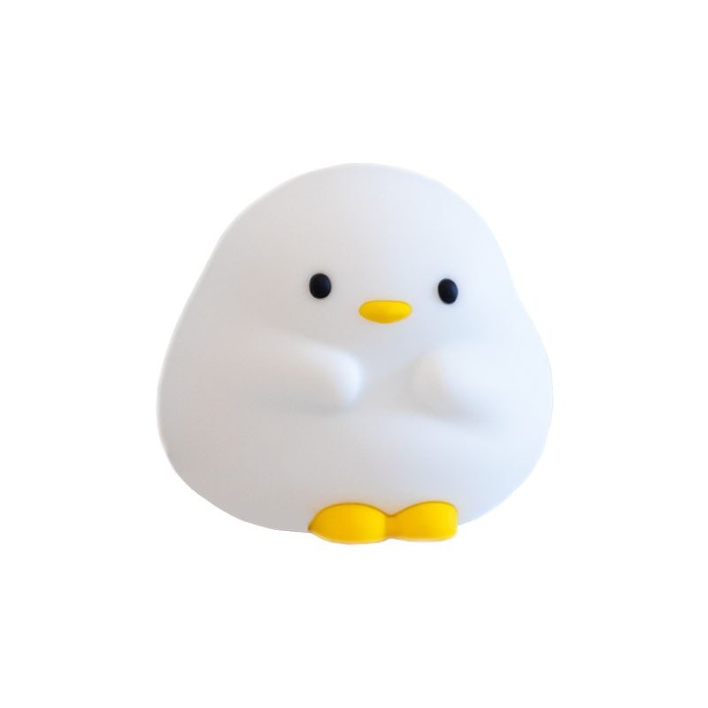 Cute Duck LED Night Lamp Cartoon Silicone USB