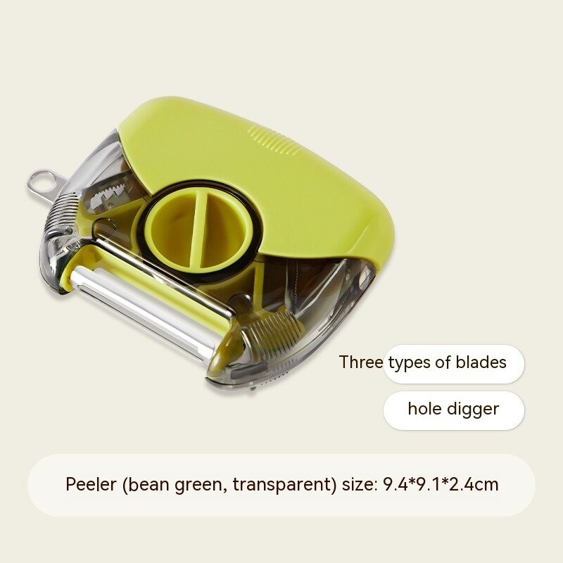 3 In 1 Stainless Steel Peeler Shredder Portable