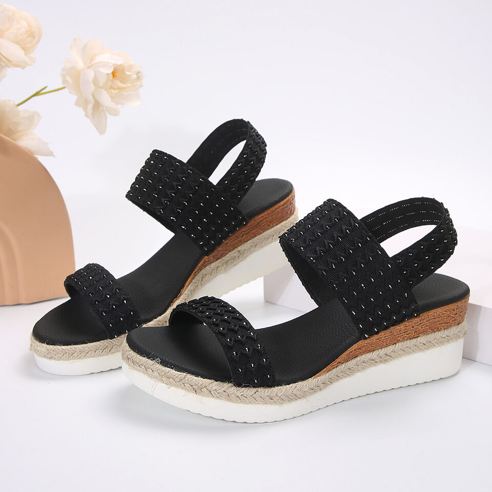 Summer Fashion Wedge Sandals For Women Peep-toe Shoes