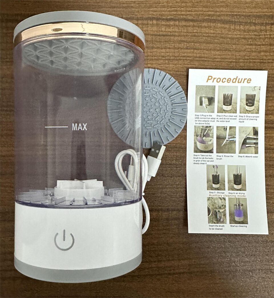 Rechargeable Makeup Brush CleanerAutomatic Washer