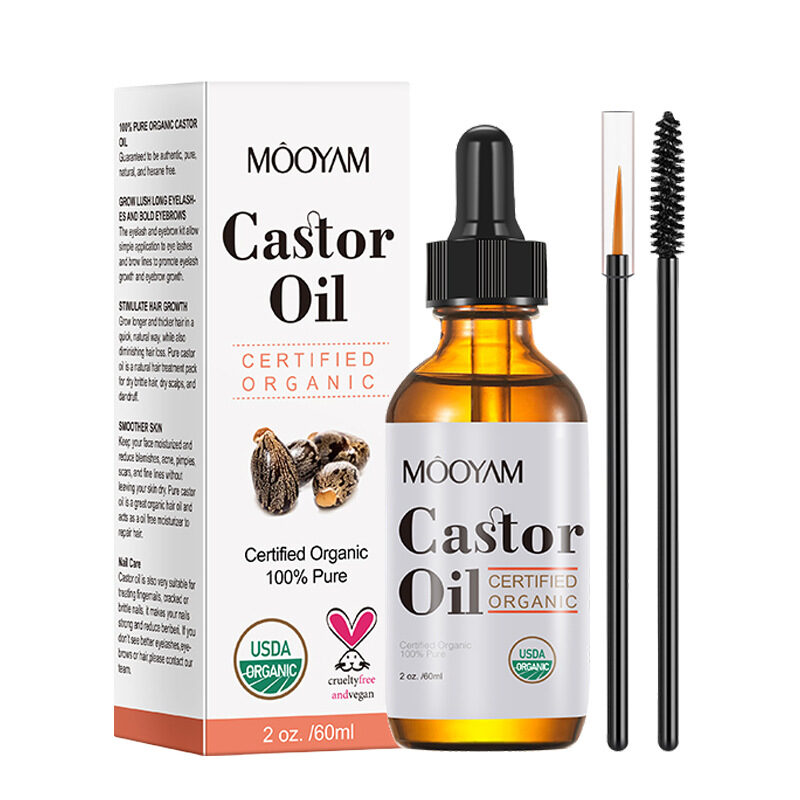 Castor Oil Skin Care Massage Basic Hair Eyebrow