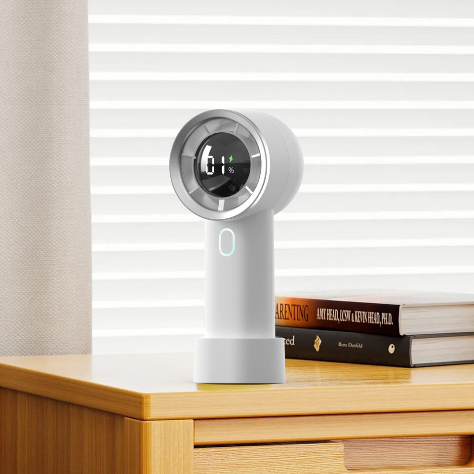 New High Speed Hand Held Fan Cooler Portable