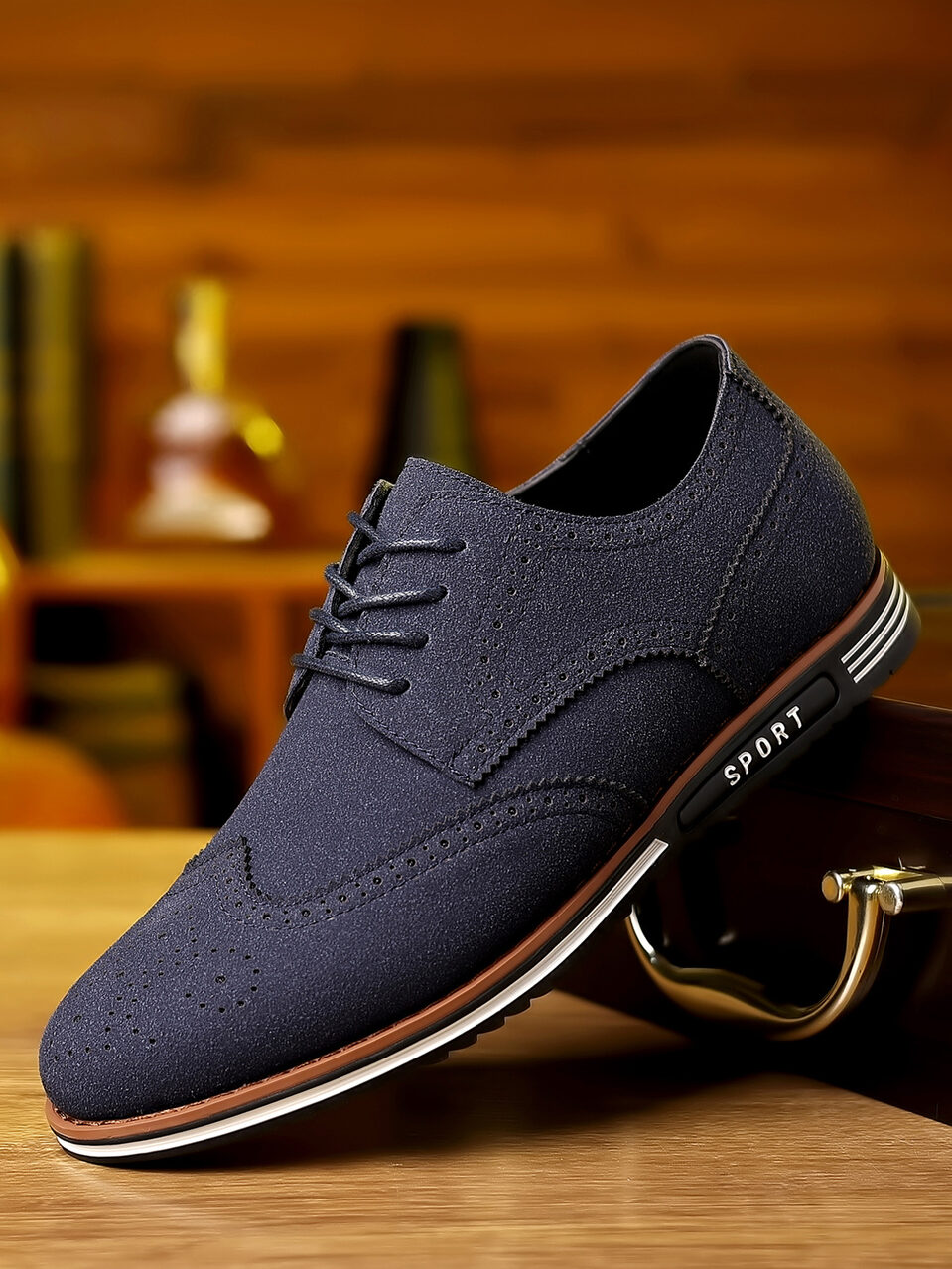 New Men's Casual Shoes Plus Size Matte Low-top