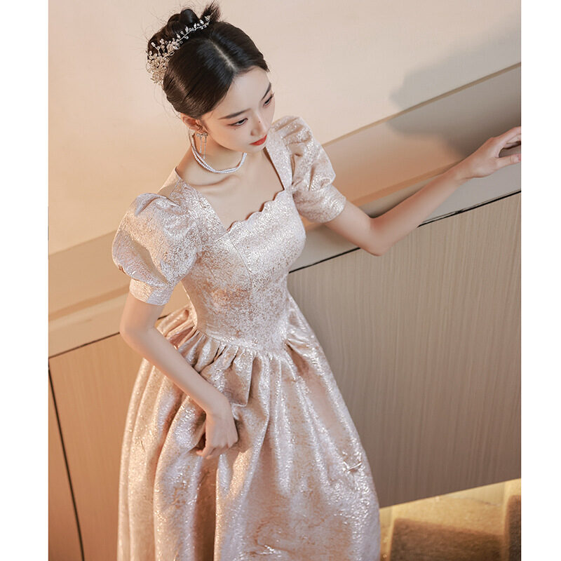 Women Evening Dresses Champagne