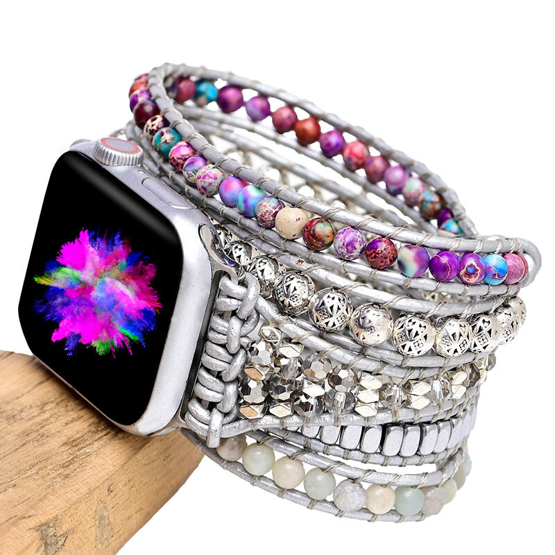 Purple Emperor Stone Natural Watch Band