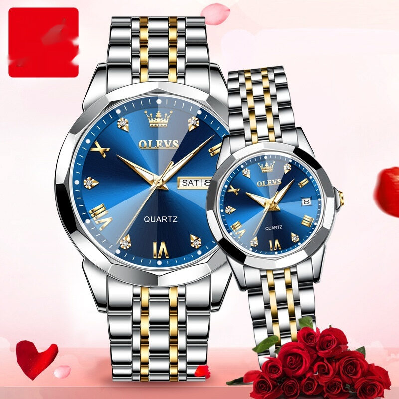 Quartz Watch Valentine's Day Gift Couple Men