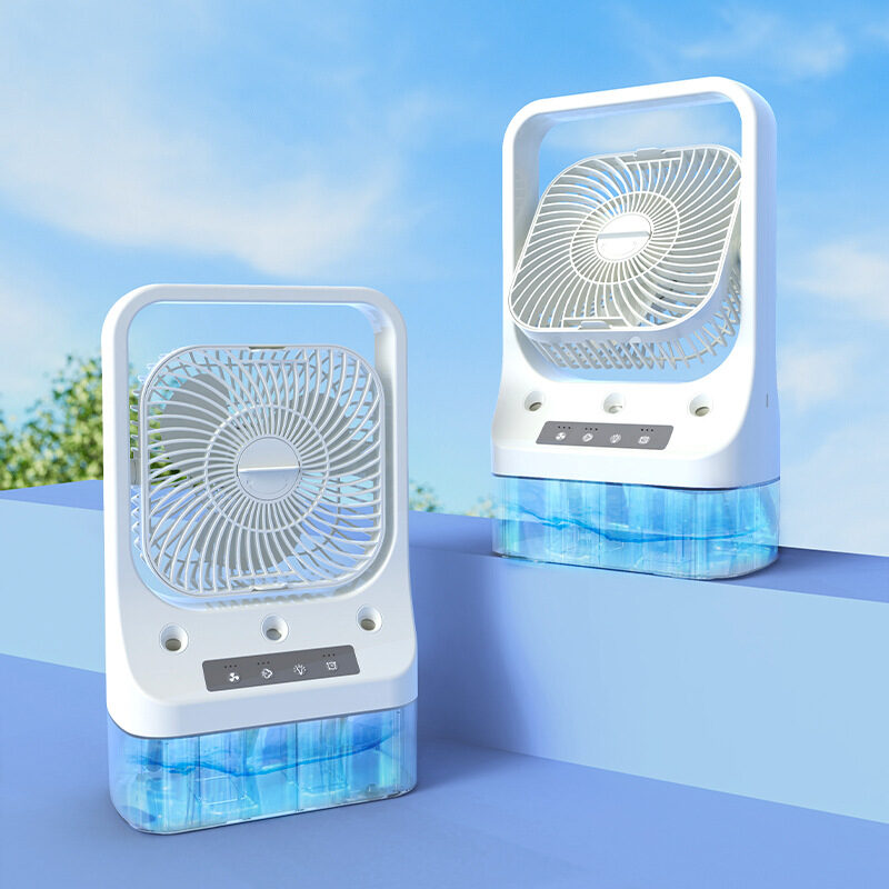 Household Cooling Fan Usb Rechargeable Head Adjustable Air