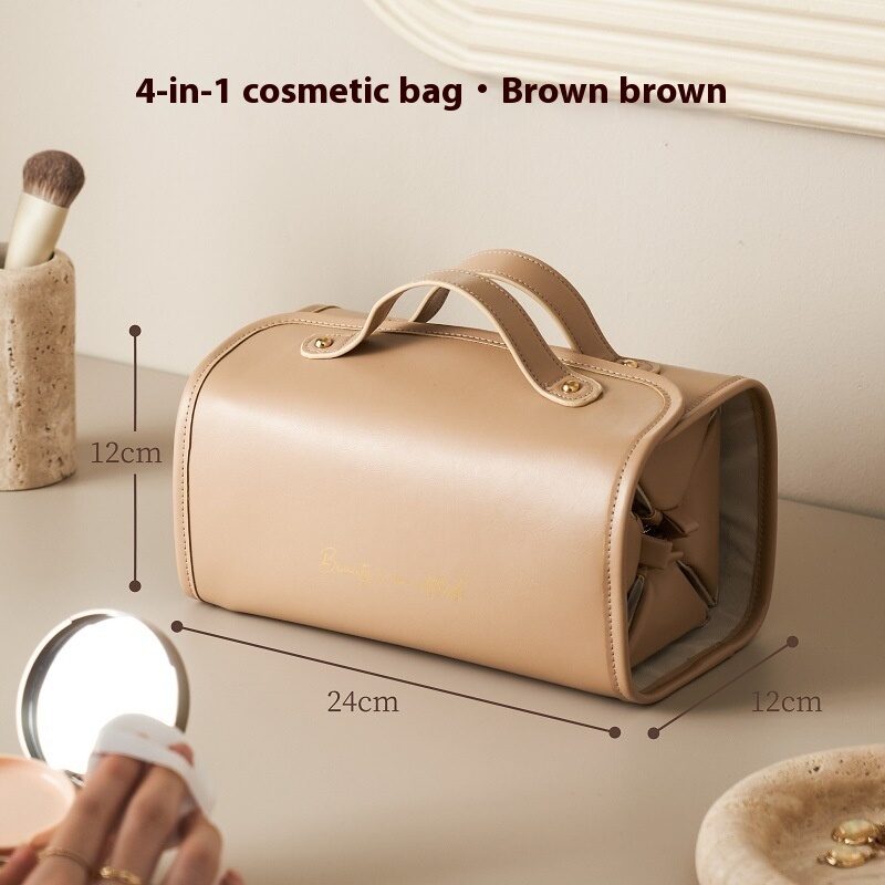 Removable Portable Cosmetic Bag Large Capacity Folding Bags