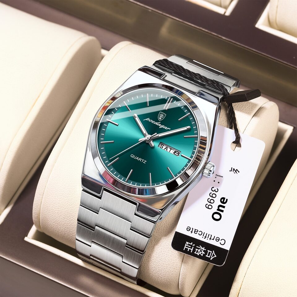 Ultra-thin Men's Watch Waterproof Luminous Quartz