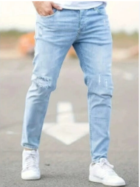 American-style Slim-fit Stretch Jeans