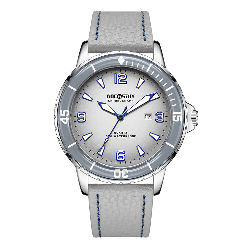 Casual Digital Large Dial Waterproof Calendar Quartz Men's