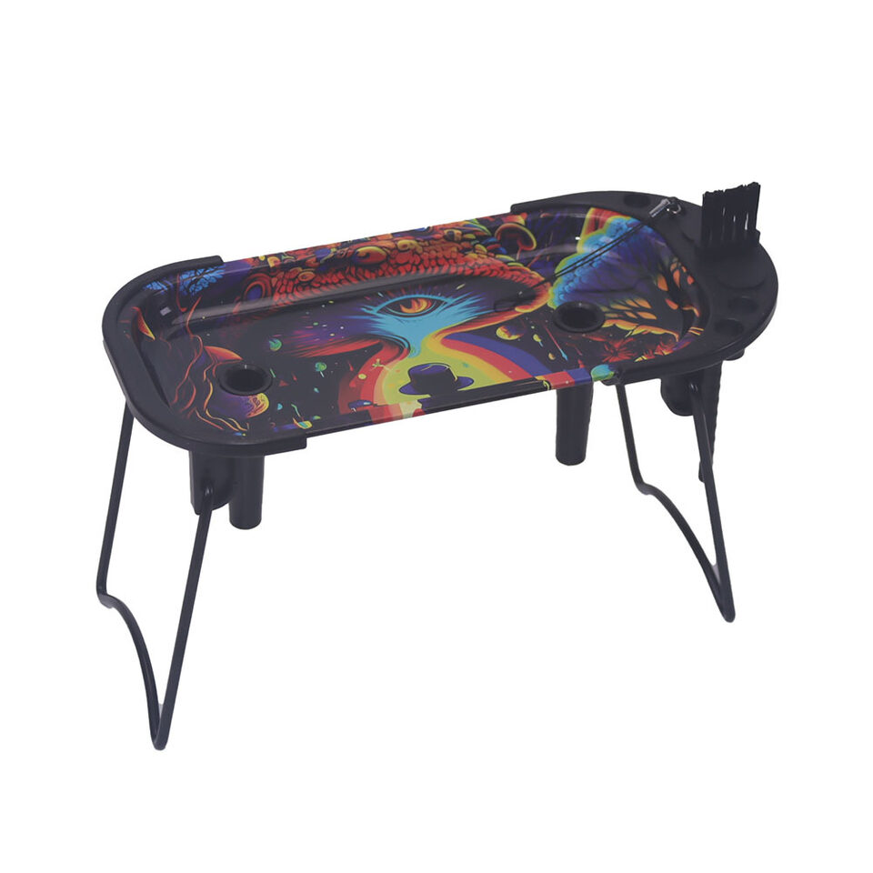 Metal Rolling Tray Cone Loader For King Size