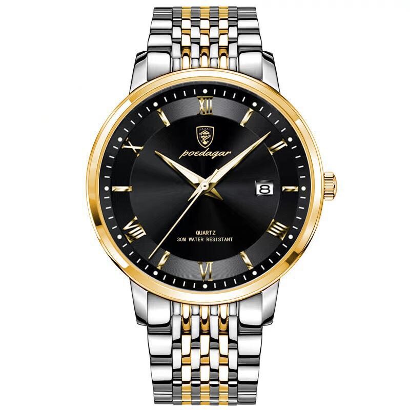 Men's Watch Waterproof Luminous Calendar Quartz