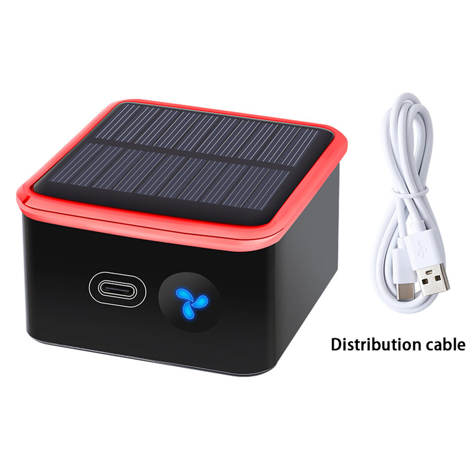 Car Mounted Solar Powered Air Purification Deodorization Sterilization