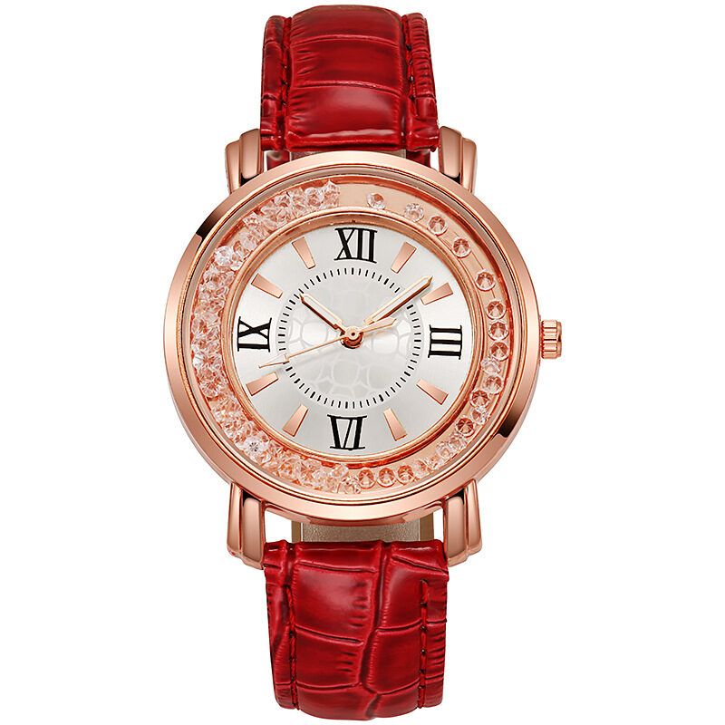 Quicksand Beads Watch Female Belt Quartz