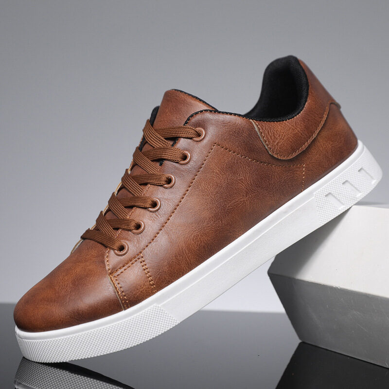 Lace-up Flat Shoes Men's Fashion Casual