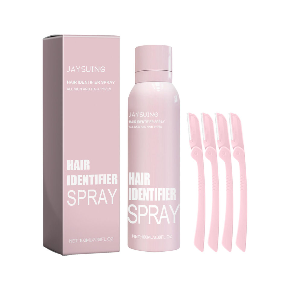 Hair Identifier Spray Set For Face Shaving Moisturizing