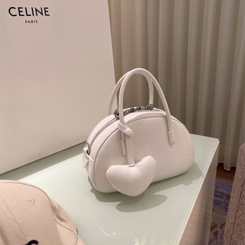 Handbag For WomenLuxury Desinger Heart Crossbody Bag Solid