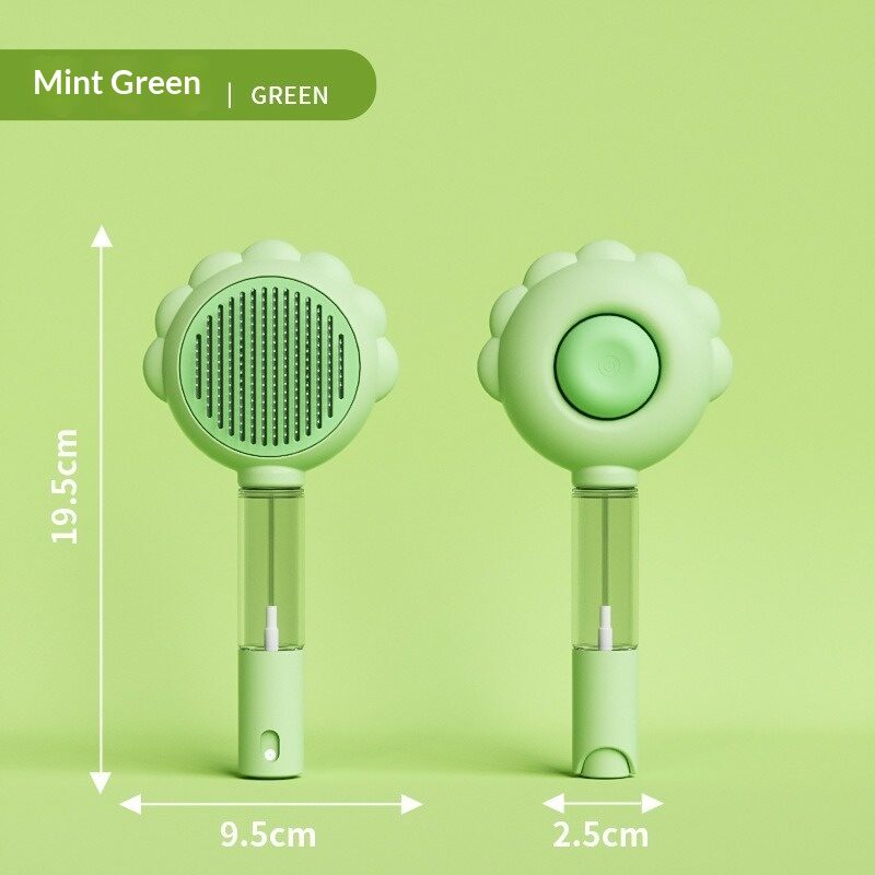 2 In 1 Self Cleaning Dog Brush Comb