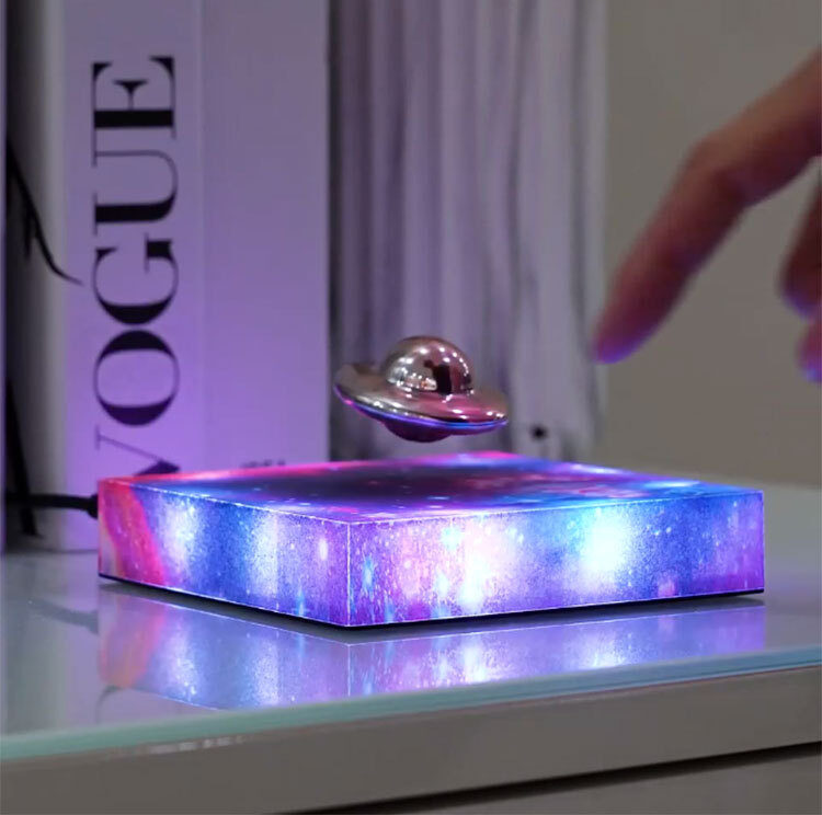 Levitating UFO Color Galaxy Lamp Magnetic Suspension Star