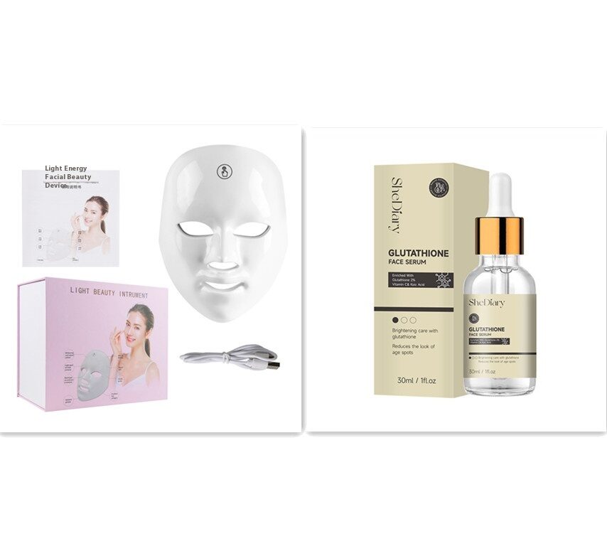 Touch Screen Seven-color Light Mask LED Photon Skin