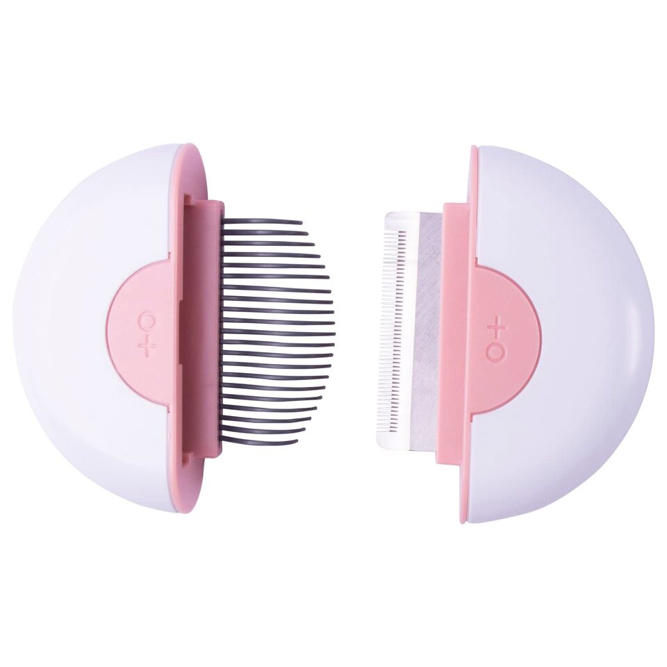 Cat Brush Dog Grooming Supplies Pet Comb Steel