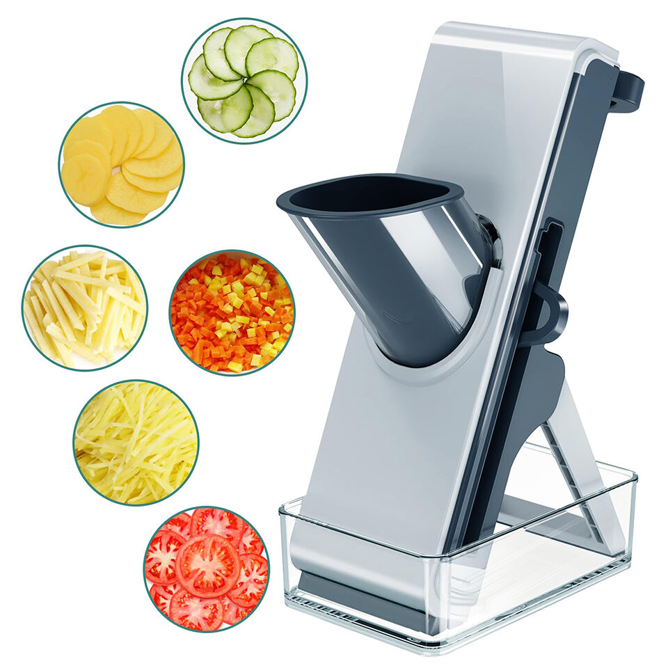 Mandoline Food Slicer Adjustable 3 In 1