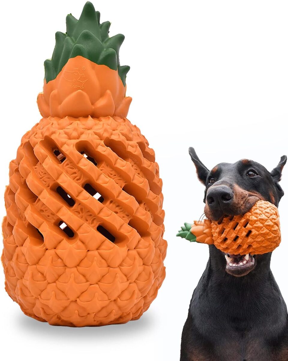 Dog Toys For Dogs Pineapple Chew Aggressive Chewers