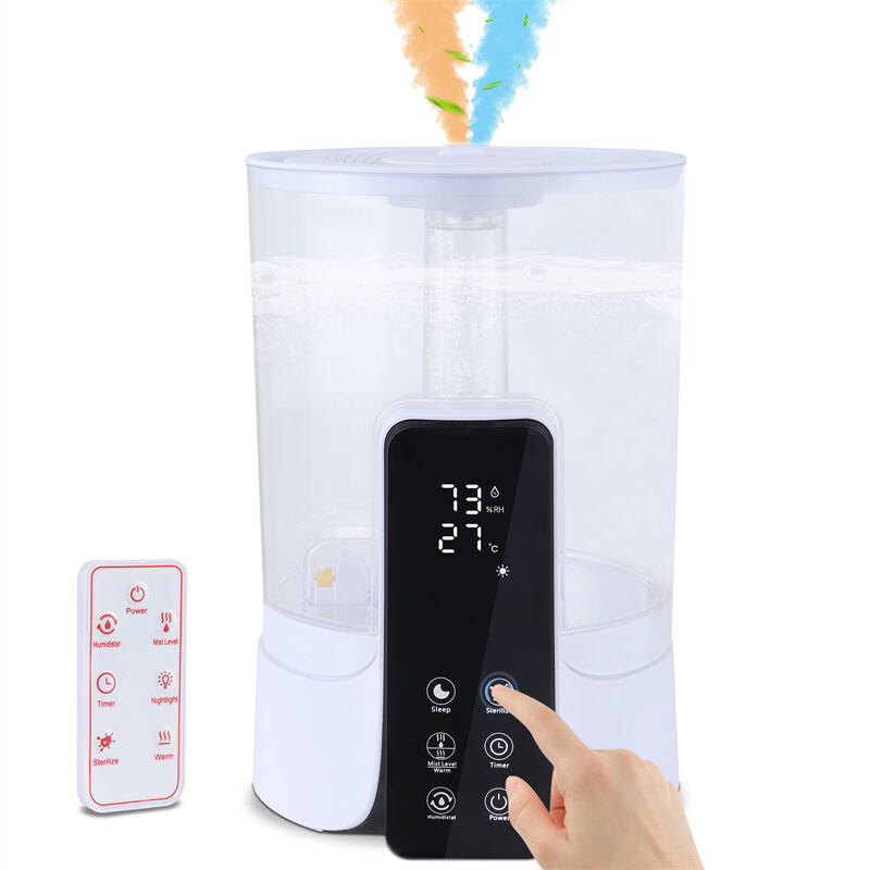 6L Large-capacity Humidifier Intelligent Timed Heating Spray UV