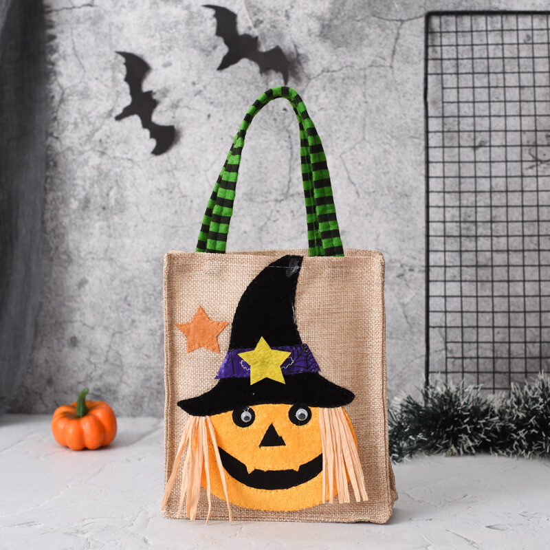 Halloween Candy Tote Bag For Kids Funny Creative