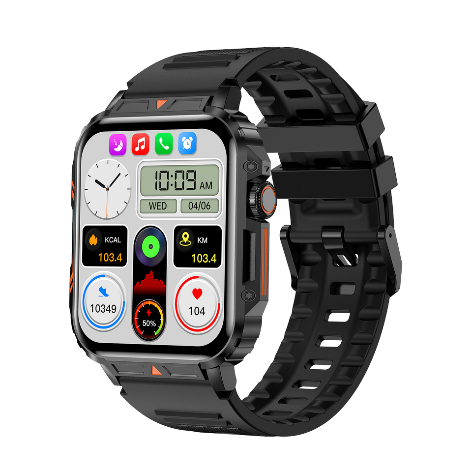 L81 Outdoor Sports Square Smartwatch Answer Call Big
