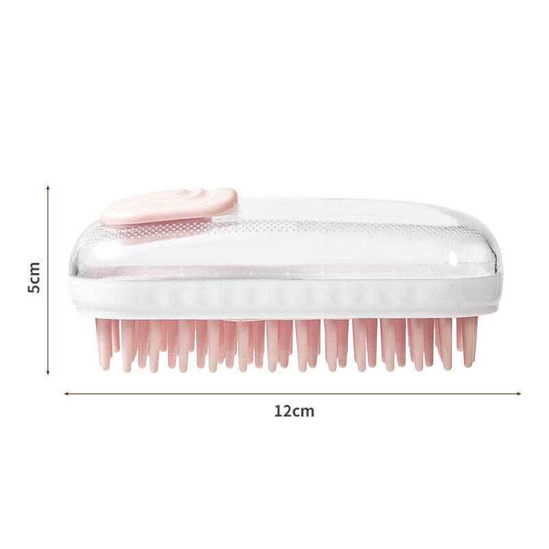 Silicone Bath Brush For Pets Massage Dogs