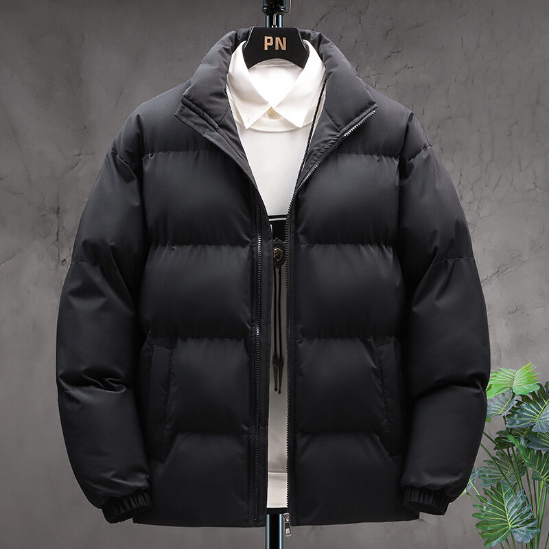 Winter Stand-collar Cotton Coat Couple Casual Warm