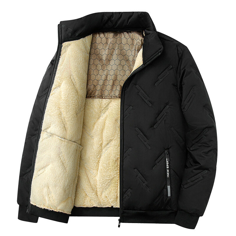 New Graphene-design Cotton Coat Winter Warm Thickened Fleece